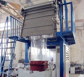 中国 大きいポリ塩化ビニールによって吹かれるフィルムの放出機械単一層によって吹かれるフィルムの植物30 - 45kg/H 代理店